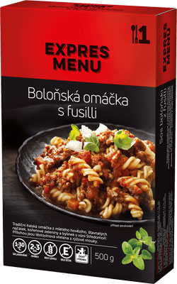 Boloňská omáčka s fusilli 500g