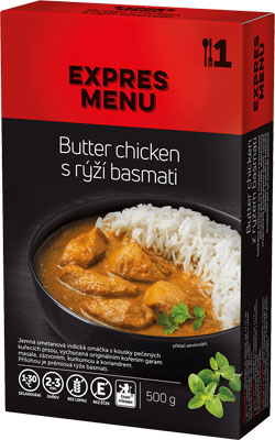 Butter chicken s basmati rýží 500g