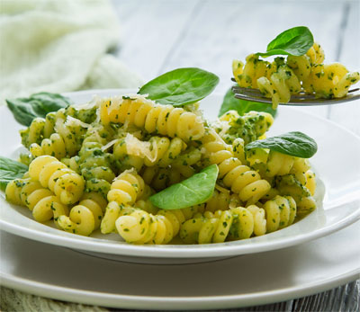 Fusilli se špenátem a vlašskými ořechy 147g Lightweight