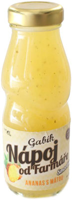 Gabík smoothie Ananas s mátou 200 ml