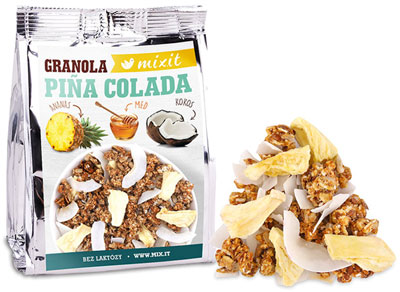 Granola z pece - Piña Colada do kapsy 60g