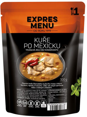 Kuře po mexicku 300g bez přílohy