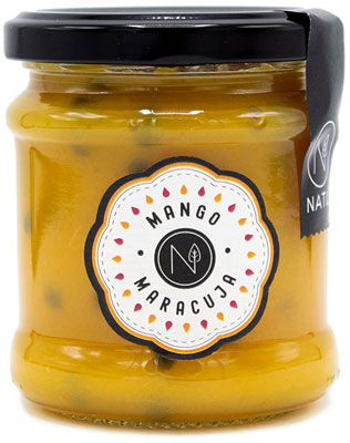 Mango-Maracuja extra džem výběrový bez přidaného cukru 205g