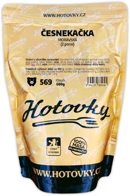 Moravská česnekačka 680g