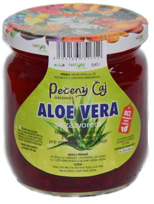Pečený čaj Aloe vera se zázvorem 430 ml