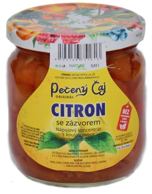 Pečený čaj Citron se zázvorem 430 ml