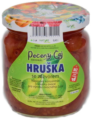 Pečený čaj Hruška se zázvorem 430 ml