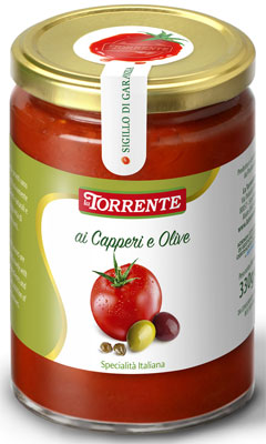 Rajčatová omáčka s kapary a olivami Sugo ai Capperi e Olive 330g