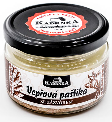 Vepřová paštika se zázvorem 160g