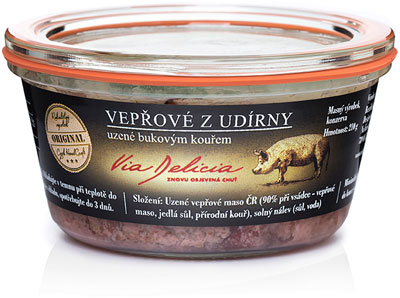 Vepřové maso z udírny uzené bukovým kouřem 210g