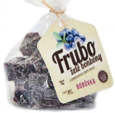 Želé bonbony FRUBO Borůvka 70g