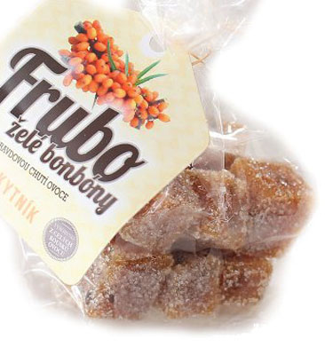 Želé bonbony FRUBO Rakytník 70g