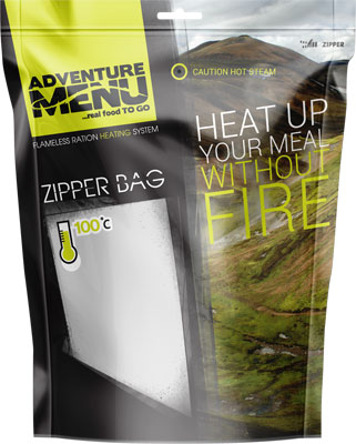 Zipper-bag pro samoohřev